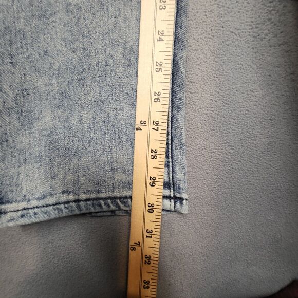 Rocawear Jeans Mens 40x29 Blue Slim Fit Straight Leg Denim Hip Hop Y2K - Picture 9 of 12